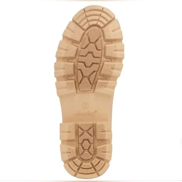 Chooka Women's Dual Tone Waterproof Rubber Rain Boot Black NIB Size 9 - Picture 6 of 7